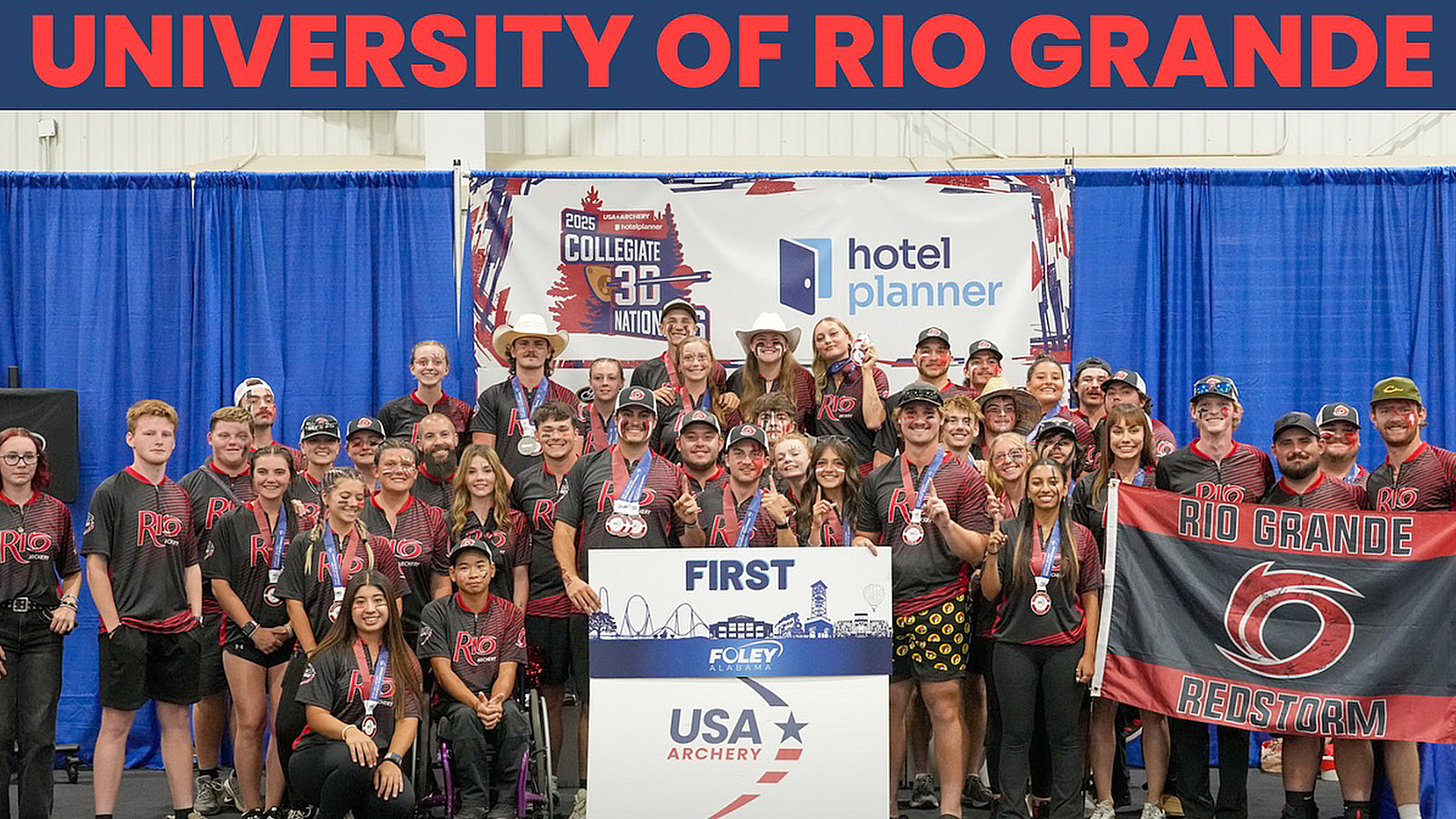 The University of Rio Grande captured the 2025 HotelPlanner USA Archery Collegiate 3D National Championship.