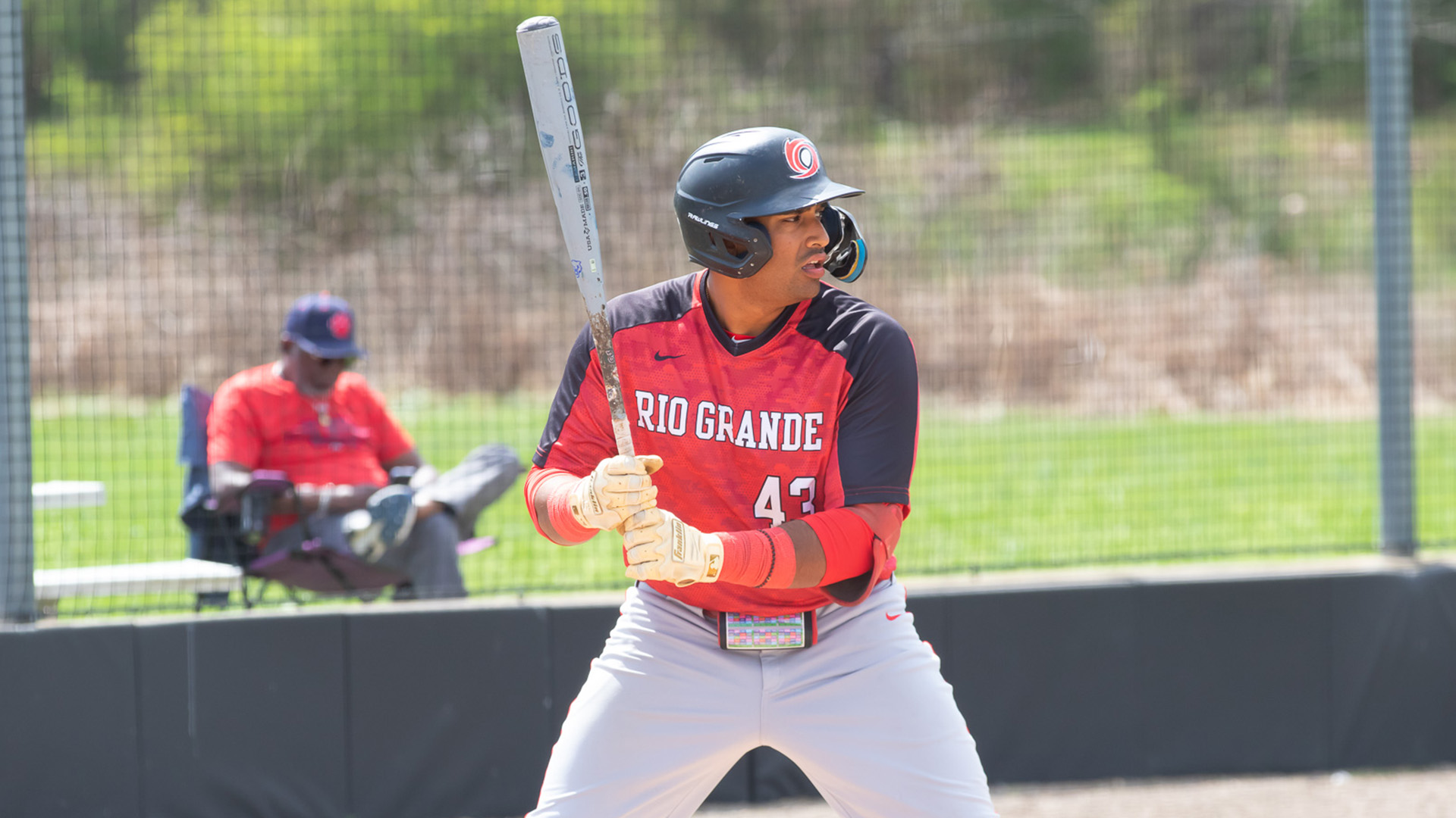 Senior Josiah Devapalan drove in both runs in Rio Grande's 5-2 loss to Kentucky Christian University on Saturday.