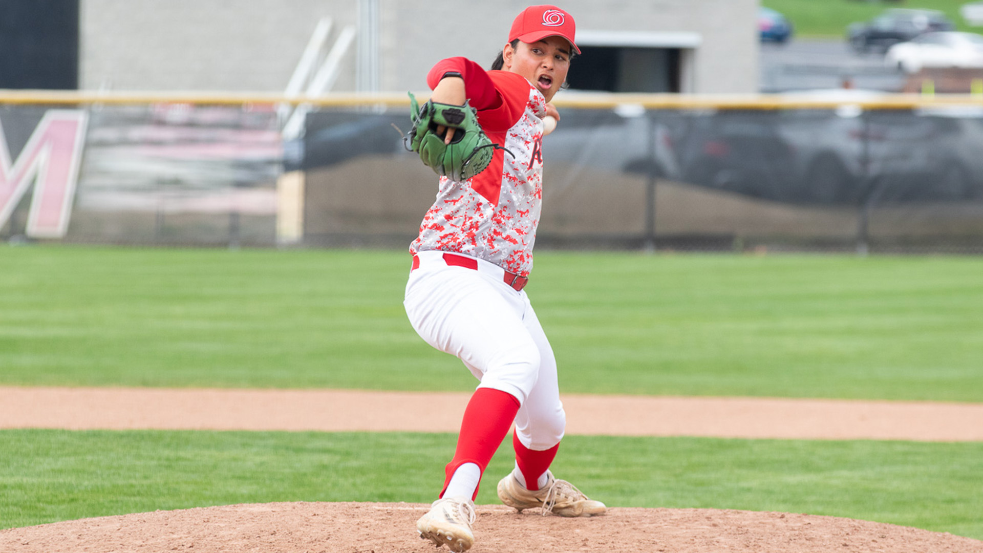 Rio's Schon Pespisa earned the save in Friday's game one win at Kentucky Christian University.