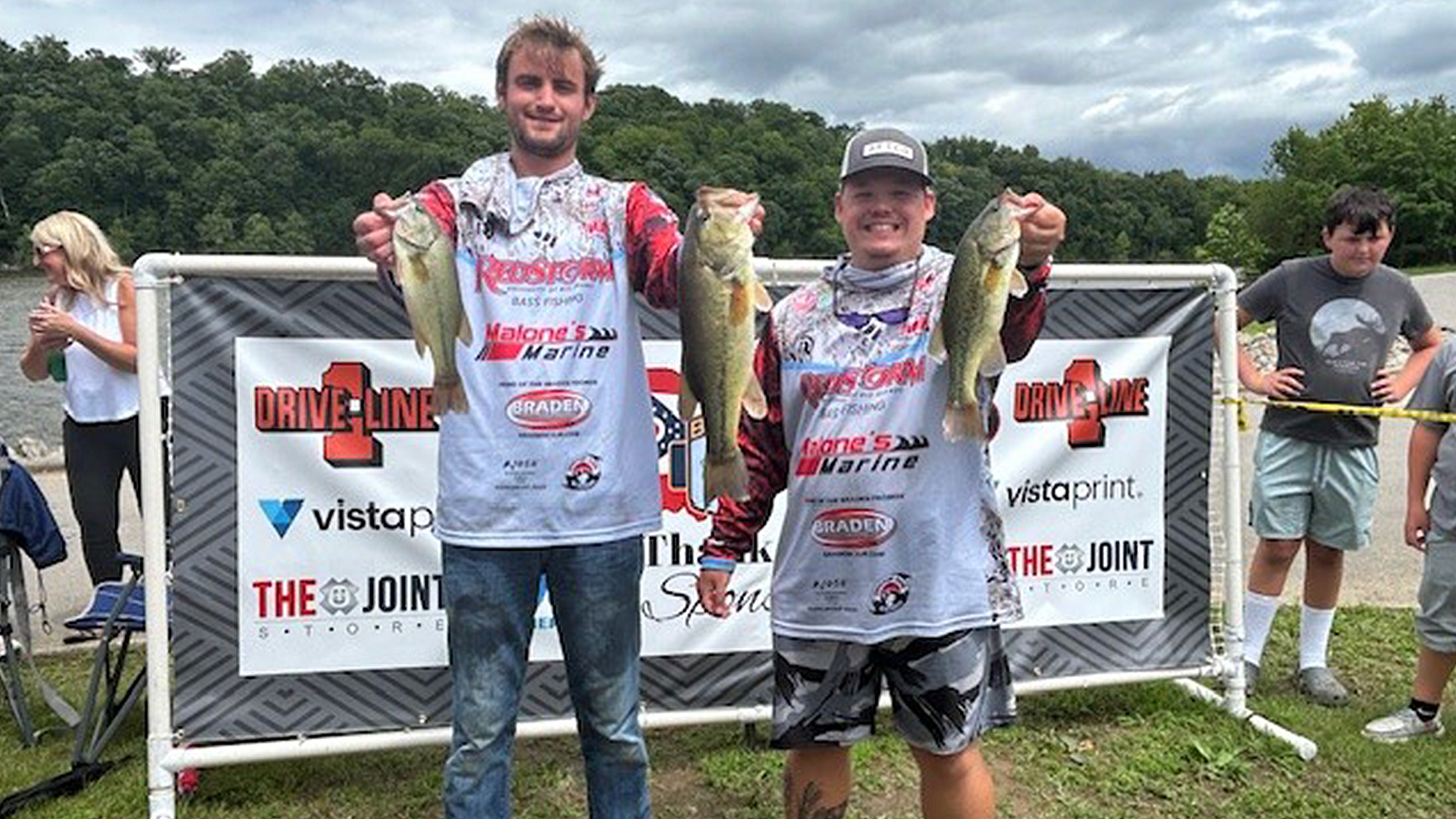 Rio Grande's Cody Brumfield and Alexander McCarty earned a spot in next month's Strike King Bassmaster College Championship by taking first place in the 2025 Ohio Bass Nation Bass Fishing Collegiate State Qualifier Championship at East Fork Lake in Batavia, Ohio.