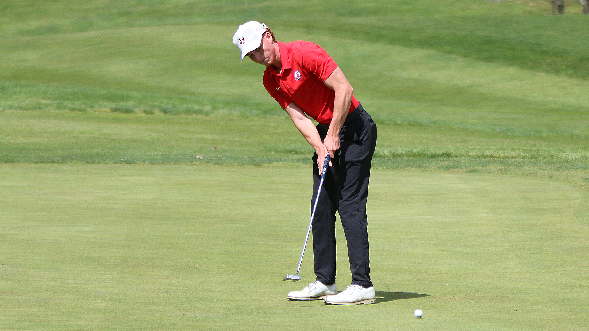 Rio Grande senior Rodrigo Portilla finished sixth as an individual and the RedStorm took third place as a team at the RSC Men's Golf Championship in Daniels, W.Va.