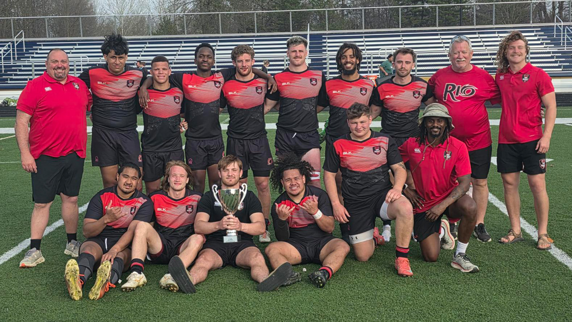 The University of Rio Grande finished as the runner-up at Saturday's Big Rivers Rugby Conference Championship in Fort Wayne, Ind.