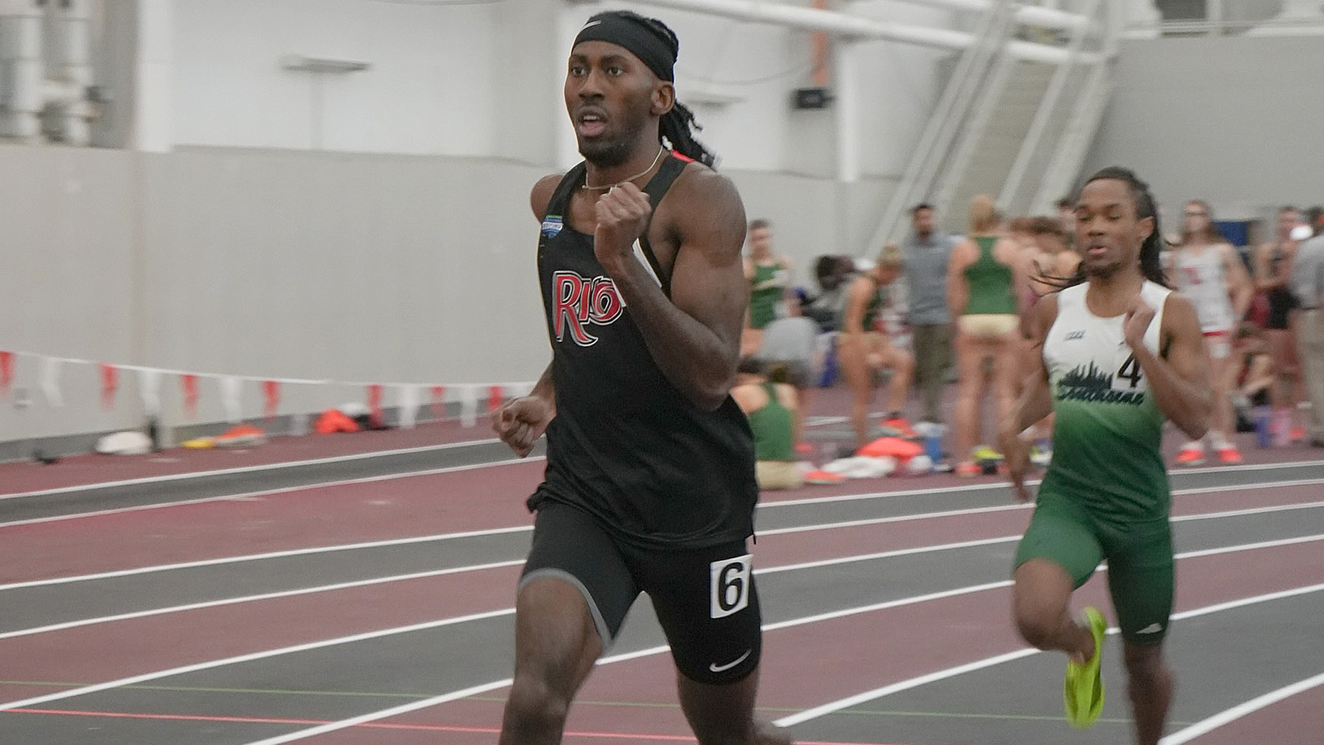 The University of Rio Grande got a record-setting performance from Trevon Houston in the 500-meter run at Friday's YSU Collegiate Invitational in Youngstown, Ohio.