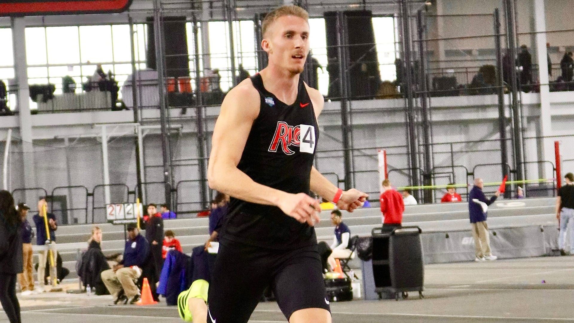 Senior Spencer Harris will be among those representing the University of Rio Grande at the NAIA Men's Indoor Track & Field Championship beginning Thursday in Gainesville, Fla.
