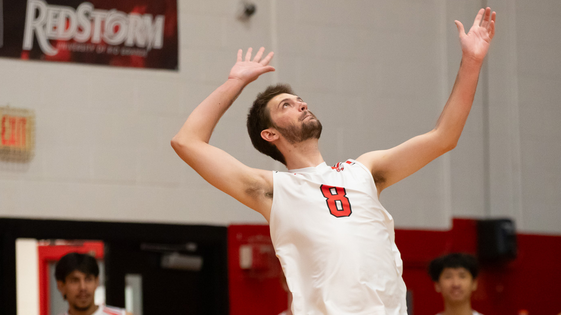 Rio Grande's Josef Iten had a team-best three block assists in Saturday's five-set win at Oakland City.