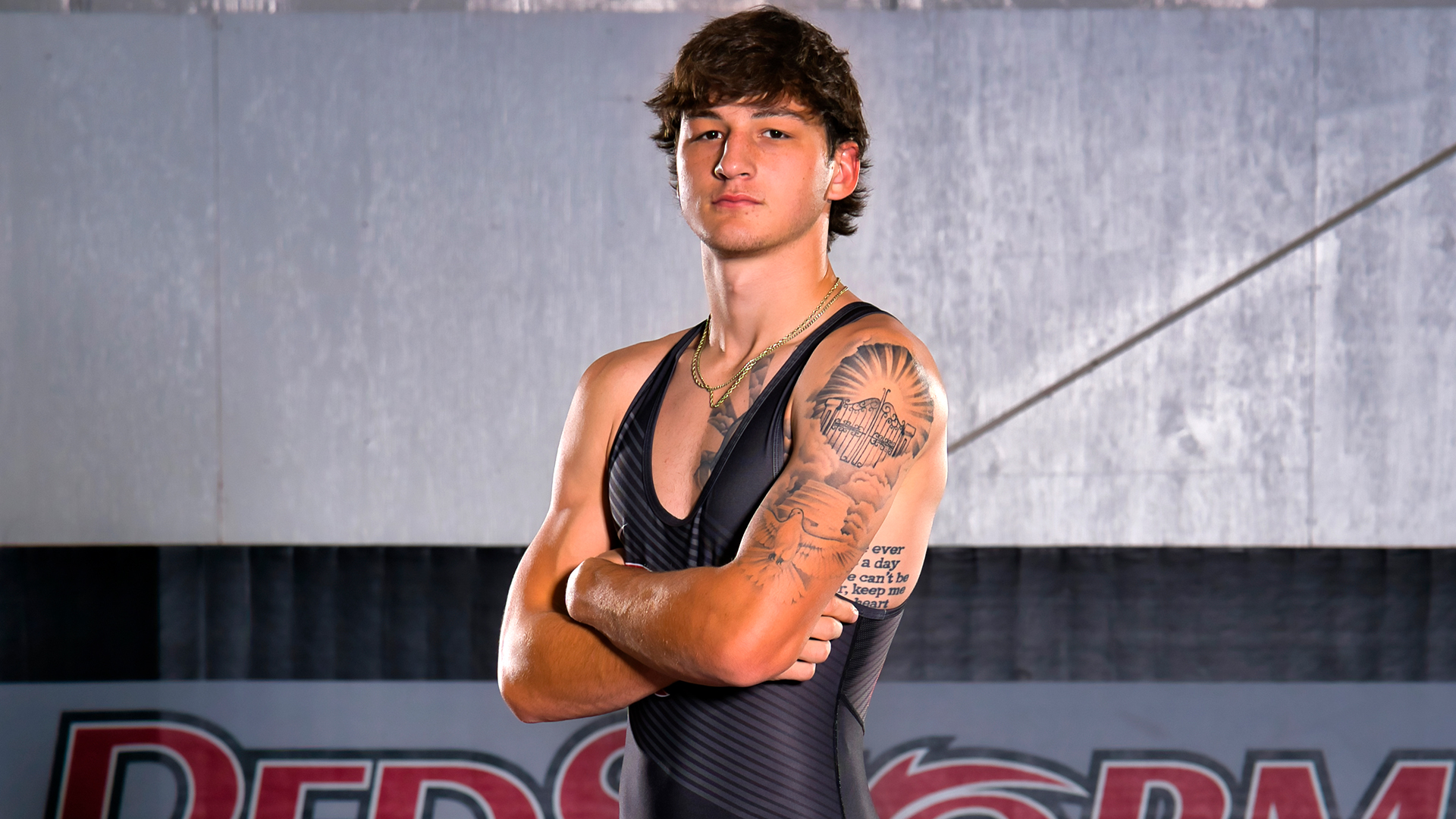 Rio Grande senior Mackandle Freeman picked up a pair of wins during Saturday's action at the Rocky Top Duals in Gatlinburg, Tenn.