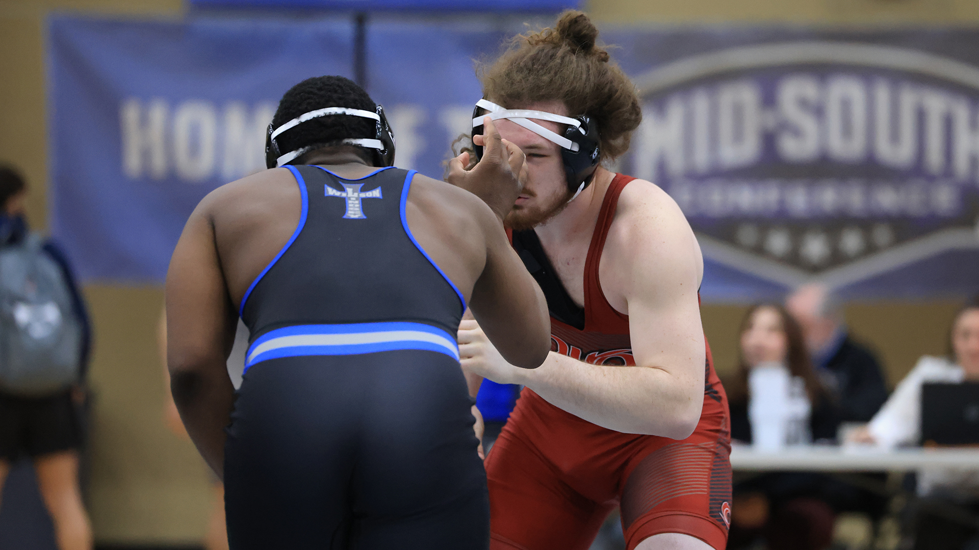 Rio's Bruce Wagers became the program's first-ever national quarterfinalist after winning his first two matches in the 69th Annual NAIA Men's Wrestling National Championship.