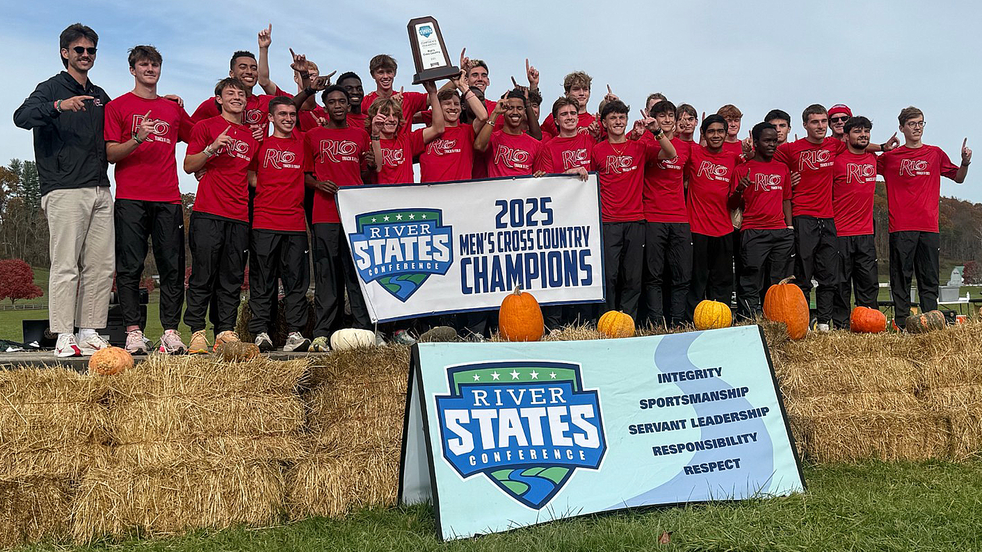 The University of Rio Grande men captured the 2025 River States Conference Cross Country Championship on Saturday.