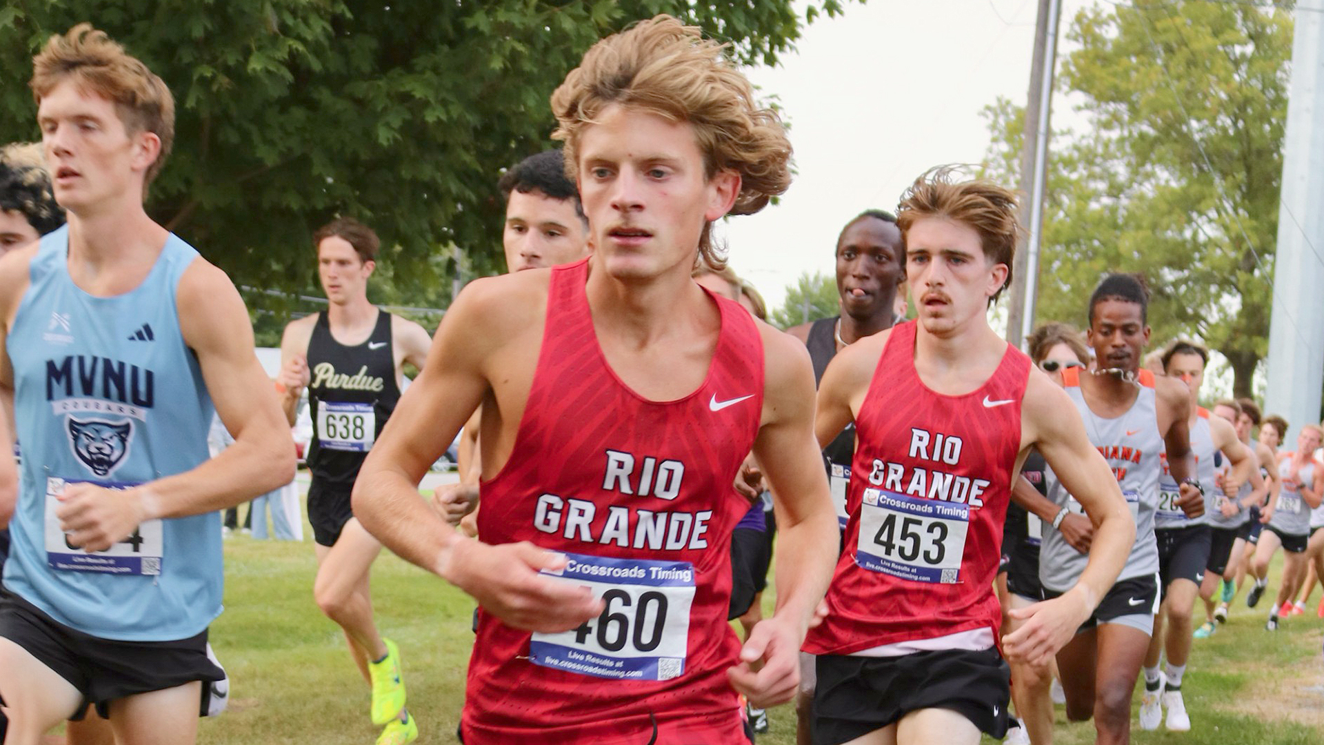Rio's Tyler Jenkins was named the River States Conference Cross Country Male Runner of the Week on Monday.