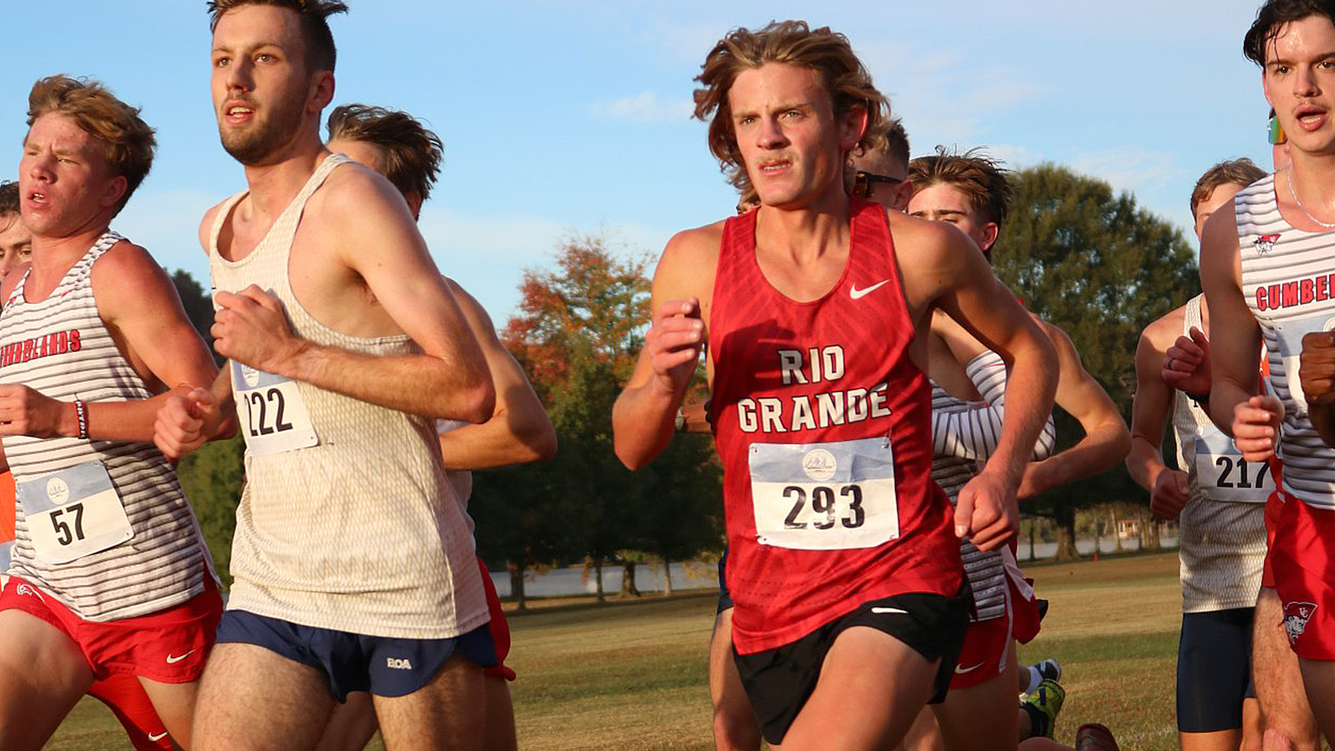 Rio Grande's Tyler Jenkins was named River States Conference Men's Cross Country Runner of the Week on Monday.