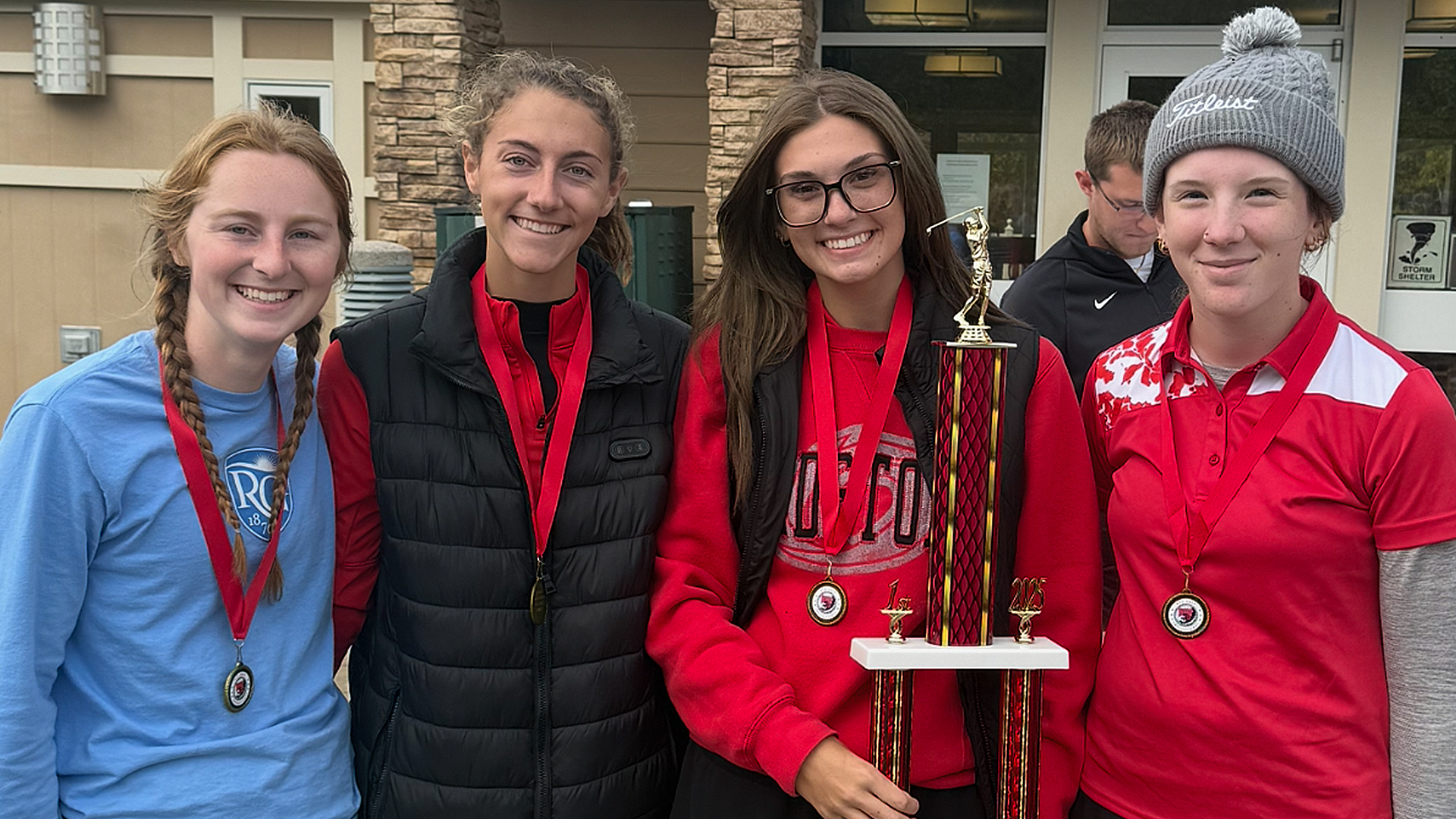 The Rio Grande women's golf team won the Kentucky Christian Fall Invitational championship on Tuesday.