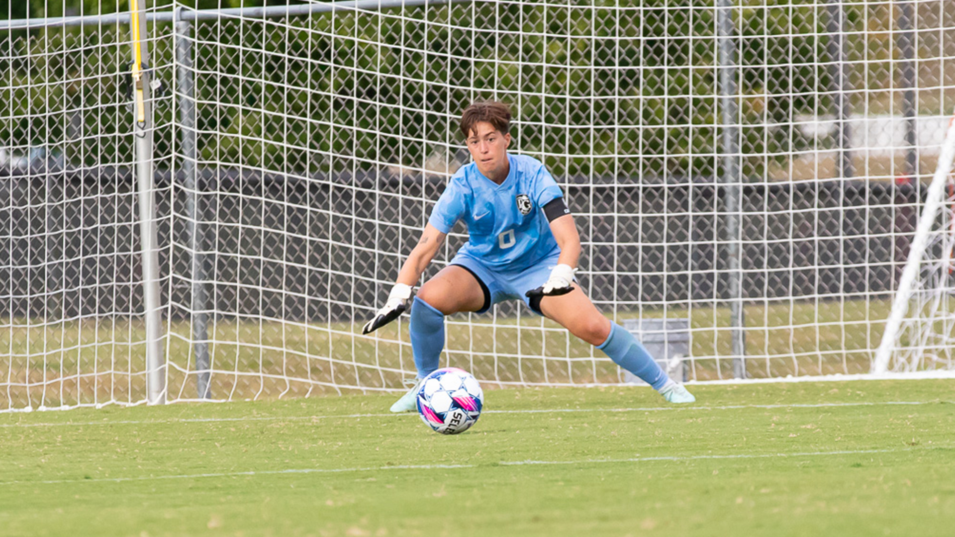 Rio Grande senior keeper Alba Vilades Marin was named River States Conference Women's Soccer Defensive Player of the Week on Monday.
