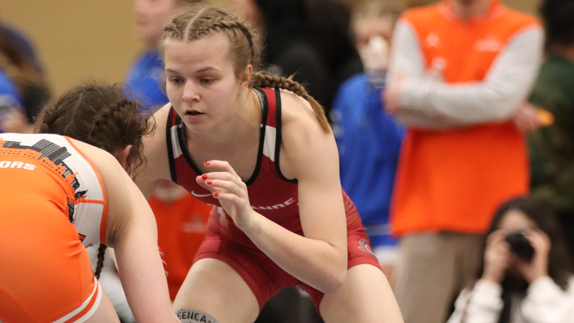 Rio Grande's Alexandria Evans finished fourth in the 103-pound division of the Mid-South Conference Women's Wrestling Championship in Bowling Green, Ky.